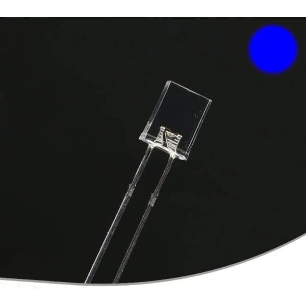 50 kpl 2x3x4mm Kirkas LED Sininen Valo LED