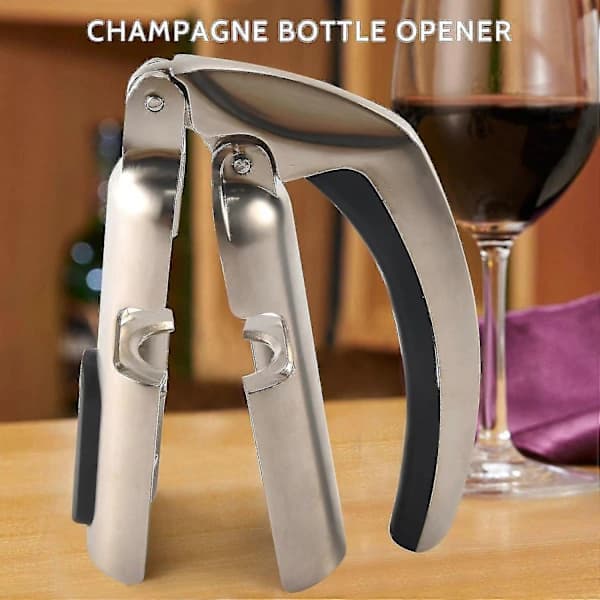 Champagne Flaskeåbner Mousserende Vin Proptrækker Til Mousserende Vin, Vinflaskeåbner, Vinprop