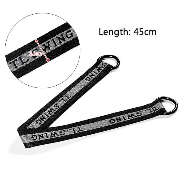 [CA] 2 st Trägunga Remmar Hängande Kit Stark Säkerhetsrem, för Trägunga & Hängmattor & Dis 45cm