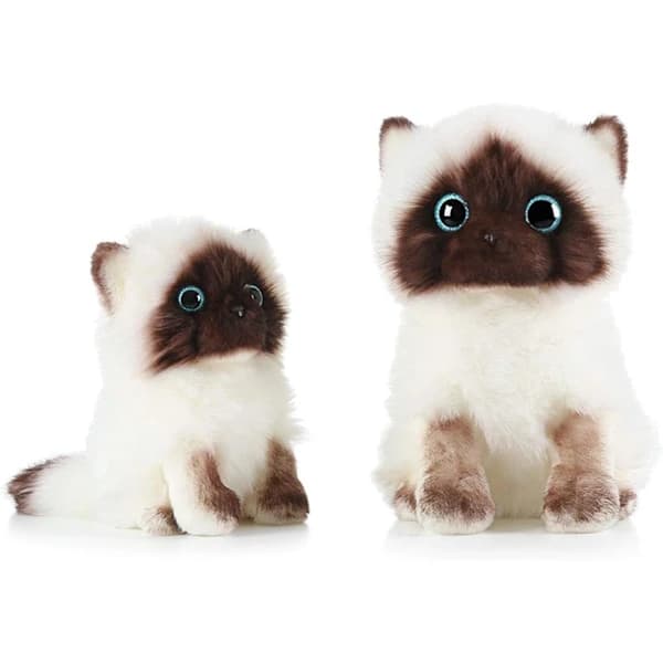 Plys Legetøj til Siamese Kat 20cm 20cm