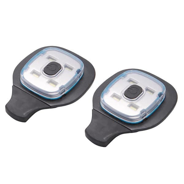 2 stk USB-oppladbare lamper for LED-lue, utskiftbar hodelyktlue DIY-hattelys for menn og kvinner