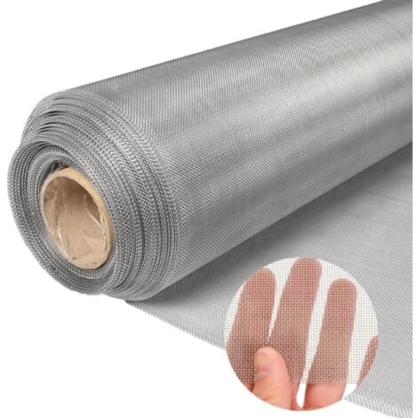 DPZO Säleikköaita Alumiini 100x500 cm Hopeanvärinen.ca
