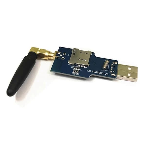USB til GSM Seriel Port GPRS SIM800C Modul Med Bluetooth-kompatibelt Opkald