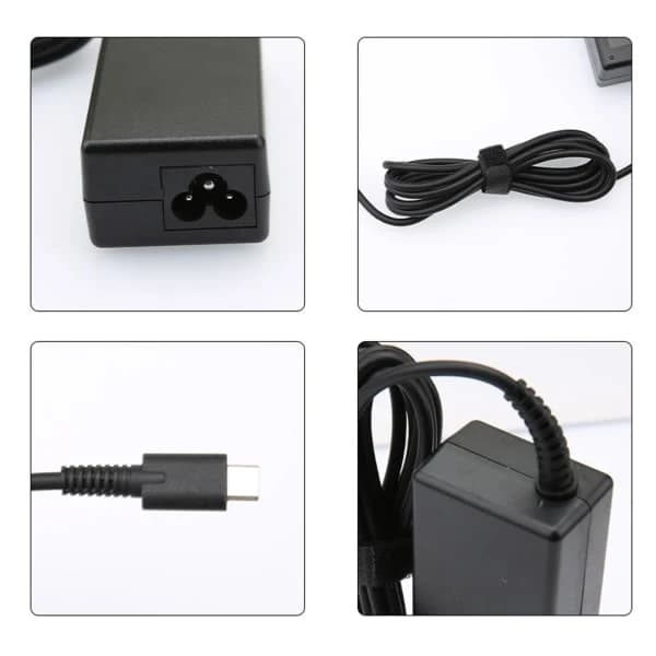 65W USB-C Laptop Oplader til Chromebook & ThinkPad - Hurtig PD Strømadapter