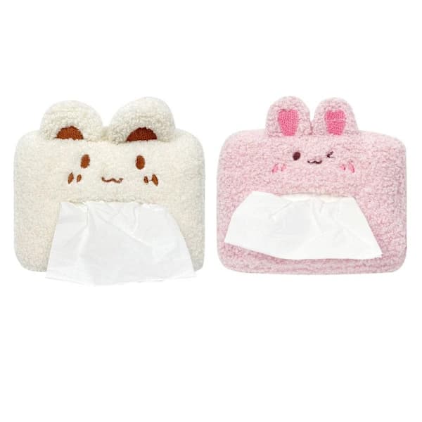 Bil Blød Tissue Box Tissue Holder BEIGE Beige[ca]
