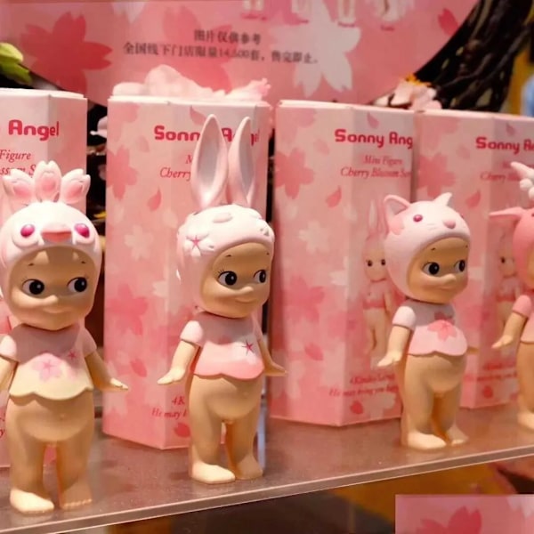 Blind Box Sonny Angle Mini Dukke Sakura Serie Limited Edition Søt Boll Modell Leker Fans Samle Birtay Gaverxj250212 Drop Delivery Gif Ot4P3.Ca