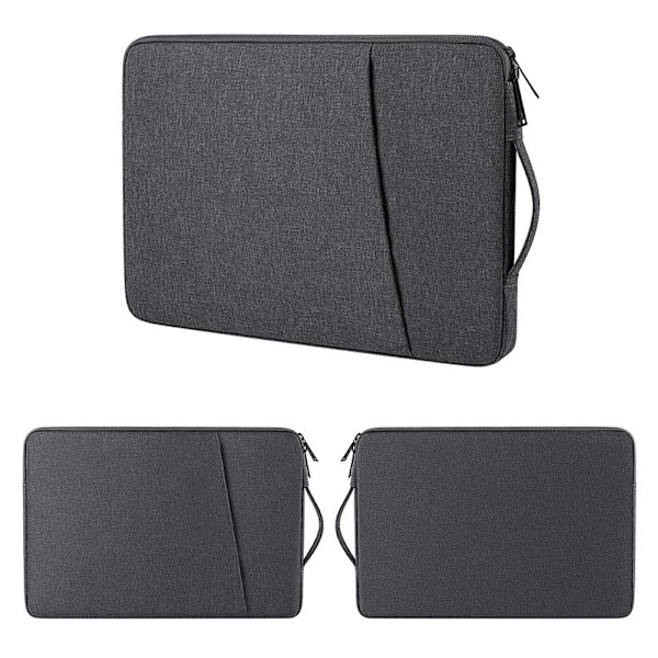 INF Laptopfodral stødabsorberende (15.6\") dark grey