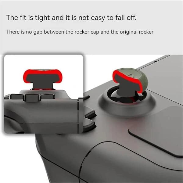 6 stk. Thumbstick Grip Cap Cover for Ally/ Joystick Cap FPS/ Silikon Sklisikker Thumbstick Case A