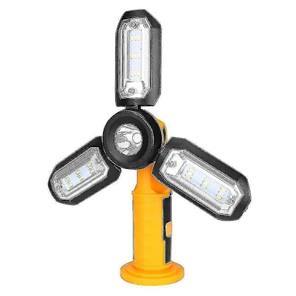Foldbar Lanterne Lommelygte Bærbart Vedligeholdelseslys LED Arbejdslampe Nødlampe* @bugu