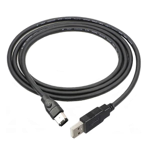 Firewire til USB Adapterkabel - IEEE 1394 6 Pin Han til USB 2.0 A Han Konverter 1.8m/3m/4.5m til Lydkort & Enheder