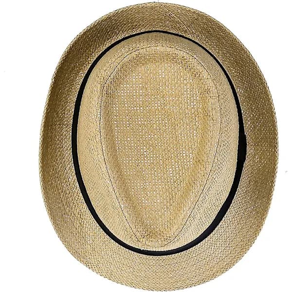 Unisex Hatt Halmhattar Sommar Panama Strand Solhatt