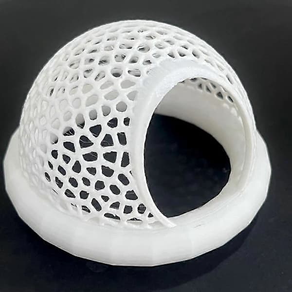 Flydende Betta Gemmested & Reje Grotte 3D-Printet Akvariedekoration, Multifunktionel Hængekøje, Foderring & Sikkert Hvilested for Betta, Rejer & [H...
