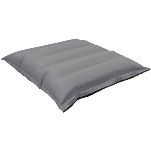 Sittepute Lett Reisepute Oppblåsbar Sittepute Vandring Utendørs Reise 40 x 37 x 10cm Grå
