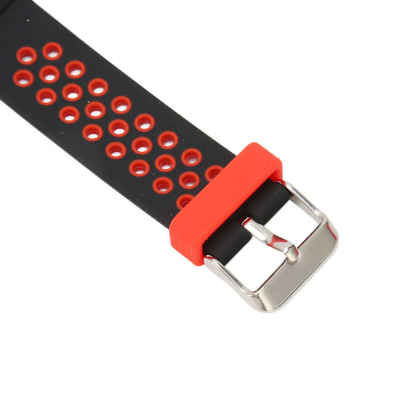2-in-1-kellohihna Redmi Watch 3:lle - Nopea irrotus, pehmeä silikon, hikoilunkestävä, älykellohihna, musta, punainen