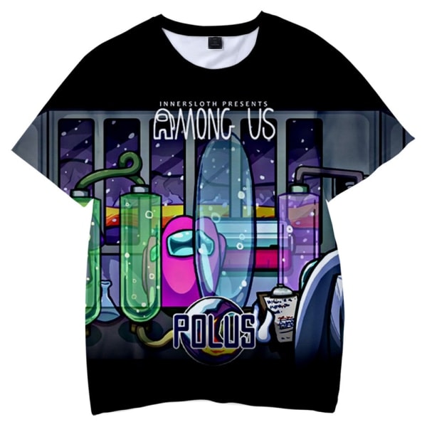Barn Among Us 3D-T-shirt Toppe Drenge Piger Teenager T-shirt D 160cm_ca