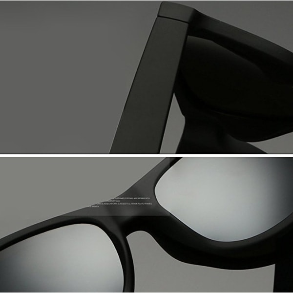 Polarized Sunglasses with UV400 - Black / Blue