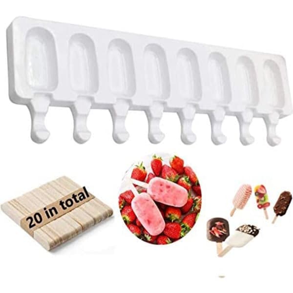 Silicone Ice Cream Molds - Ice Cream Mold Set - Cake