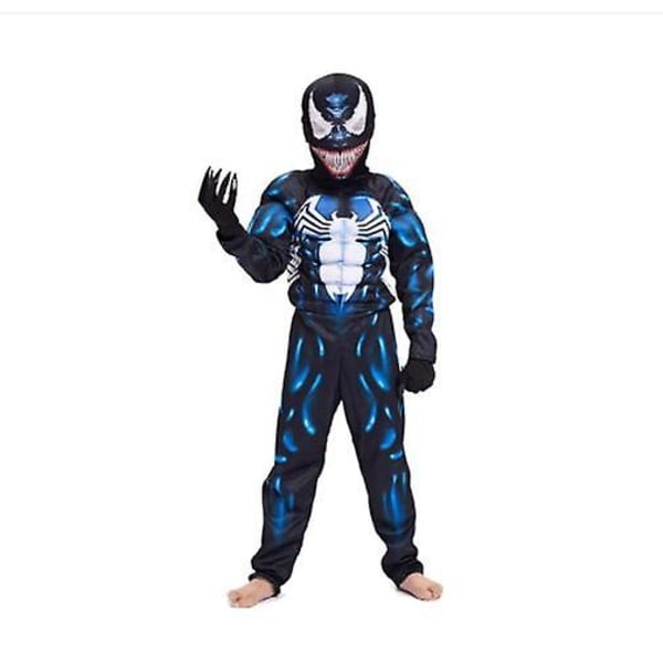 Venom Muskel Kostume Cosplay Barn Dreng Halloween Barn Kostume W L L