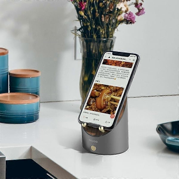KAWOO J600 Bluetooth-högtalare - LED-tidsvisning med USB smart sensor