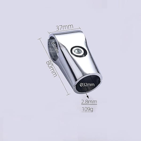 2st 32mm Id Display Rack Clamp Beslag Ställning Kompositrörskoppling 2-vägs-Bra