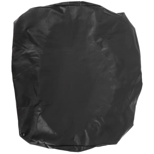 Kontorstol Ryglænsbeskyttelse Læder Stretch Sort 40.00X40.00X1.00CM Kontorbrug 1 Sæt