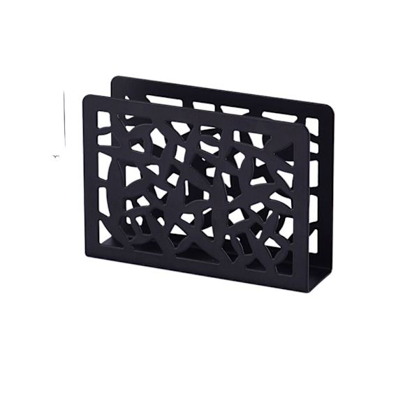 Servietholder Let Luksus Vertikal Servietholder SORT STIL 2 sort silver style 1-style 1