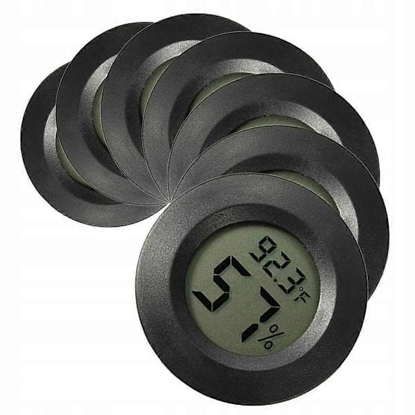 Digital Hygrometer Mini Termometer För Terrarium Reptiler