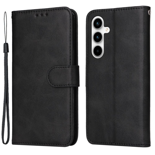 SKALO Samsung A35 5G PU-Läder Plånboksfodral - Flera färger Blå_ca Blå