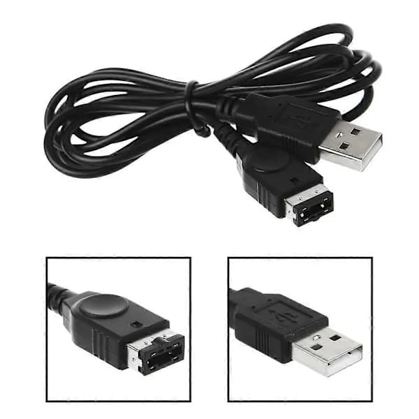 1,2 m USB-ladekabel for Gameboy for GBA SP-ladekabel