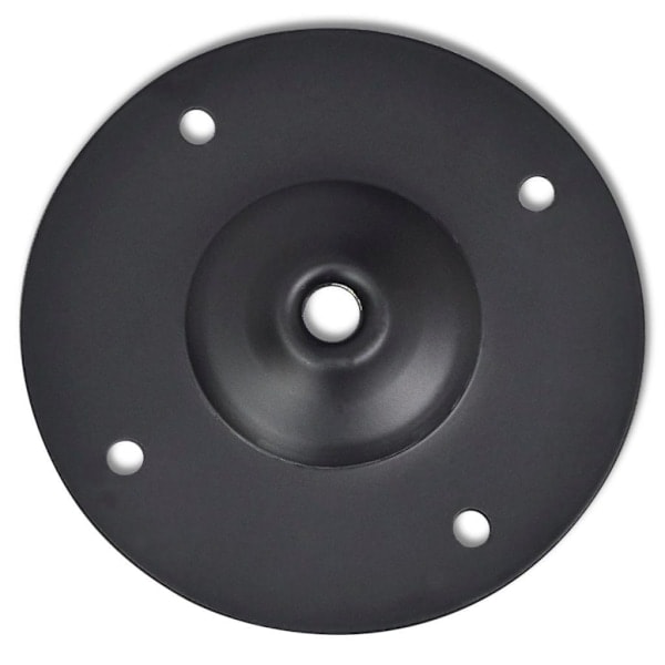 vidaXL Säädettävät pöydänjalat 2 kpl 710 mm-1100 mm Musta