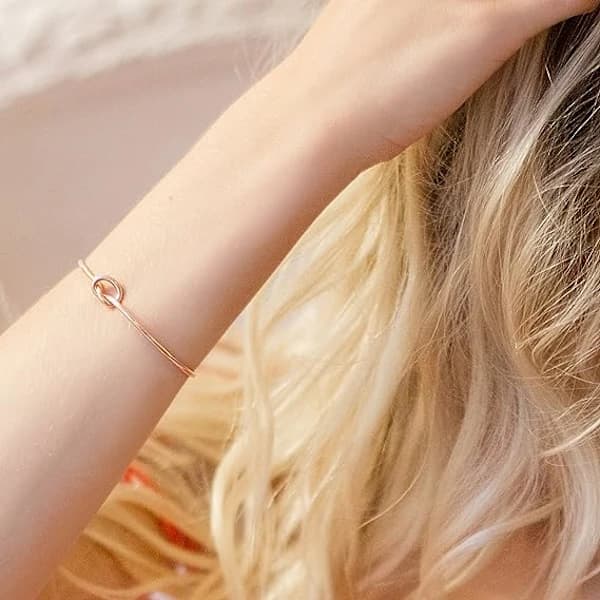 14K Guldbelagte Infinity Armbånd til Kvinder