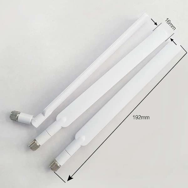 Huawei B525 B535 B310 B315 4G Extern Antenn, 2-pack, Vit