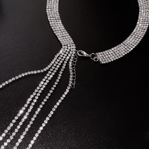 Choker Halsband Kedja Uttalande Smycken[ca]