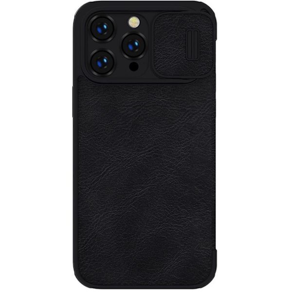 Nillkin iPhone 14 Pro Max Wallet Case Qin Pro Læder - Sort 75