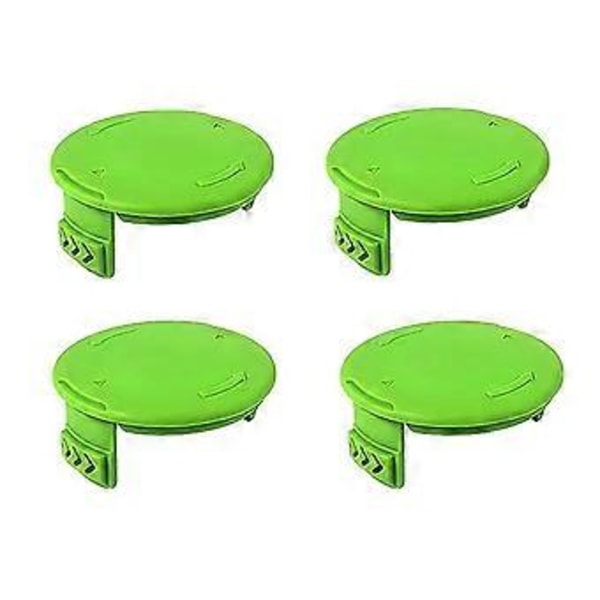 4 kpl 3411546A-6 Yhteensopiva Greenworks 21362 / 21132 / 21242 ruohonleikkurin ABS-puolakorkin kanssa