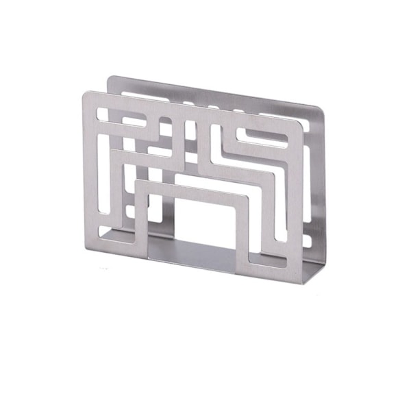 Serviettiteline Kevyt Luksus Pystysuora Serviettiteline SILVER STYLE hopea.CA silver style 1-style 1
