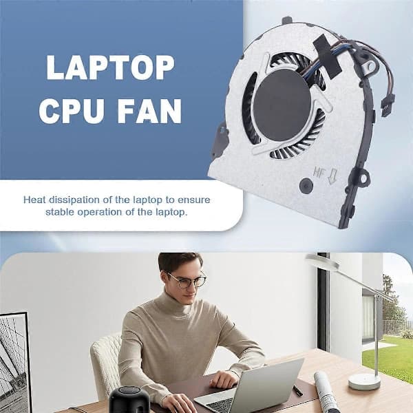 Til HP Pavilion 15-CS 15-CS000 15-CS0003CA 15-CS0025CL Laptop CPU-blæser til bærbare computere med diskret grafik L