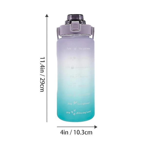 1 kpl Urheiluvesipullo 2000ml