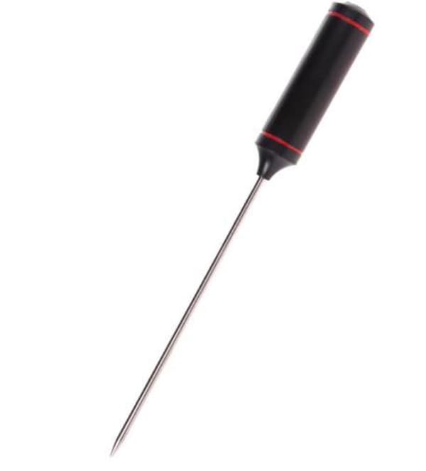 Digitalt Kødtermometer - BBQ Termometer - Madtermometer - Sort - Til Grill, Barbecue, Ovn & Mere