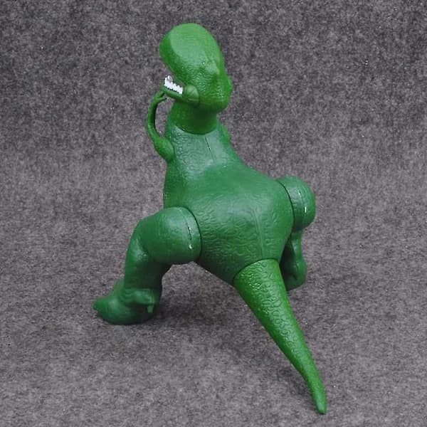 [CA] Solid Rex Figur med Bøyelige Ben for Barnefans - Cartoon Hjemmekolleksjon Leketøy (dp) Som vist