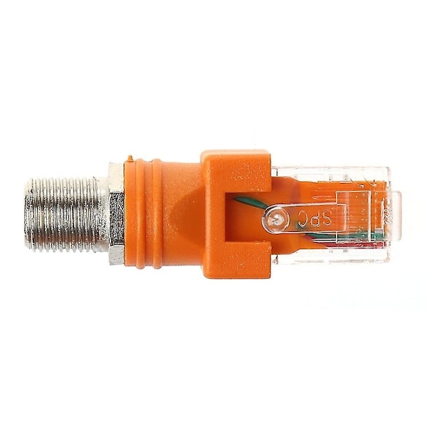F Hunn til RJ45 Hann Koaksial Tynn Koblingsadapter RJ45 til RF-kontaktomformer