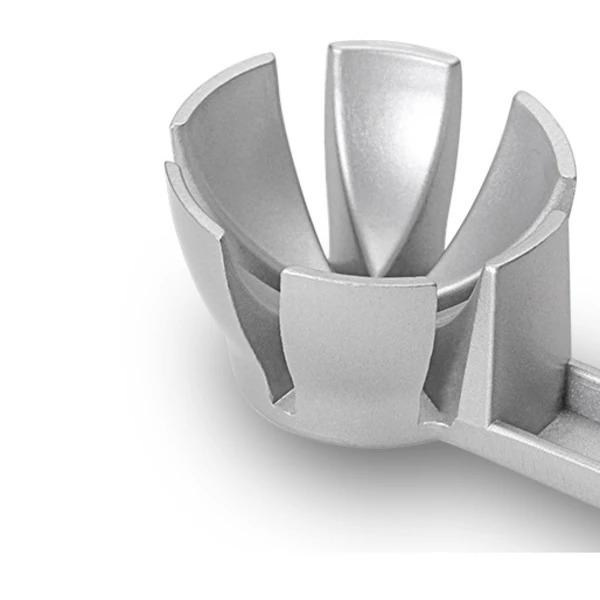 Egg Slicer, Cutter, Längd: 18.1 cm, Rostfritt Stål, Grå