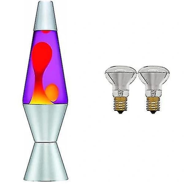 Lavalamp 14,5 \" Blå/klar/sort, Aluminium Guanguan D