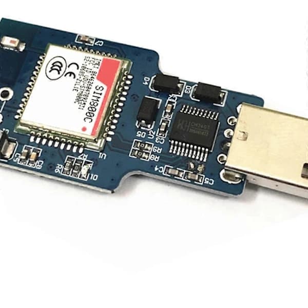 USB - GSM-sarjaportti GPRS SIM800C -moduuli Bluetooth-yhteensopivalla puhelulla