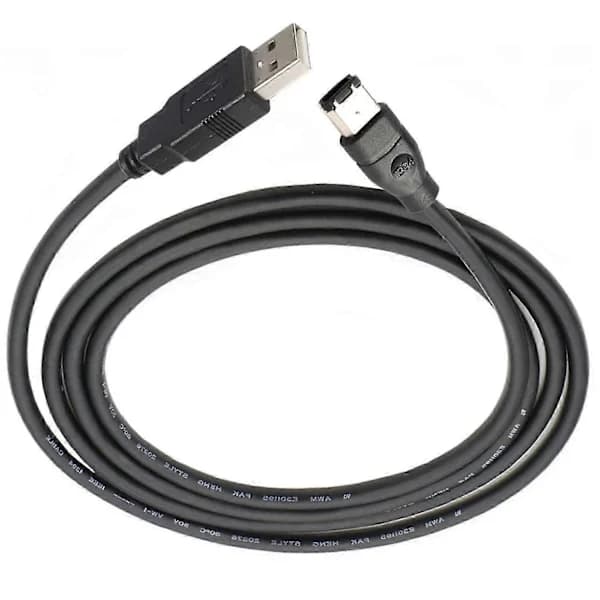 Firewire til USB Adapterkabel - IEEE 1394 6 Pin Han til USB 2.0 A Han Konverter 1.8m/3m/4.5m til Lydkort & Enheder