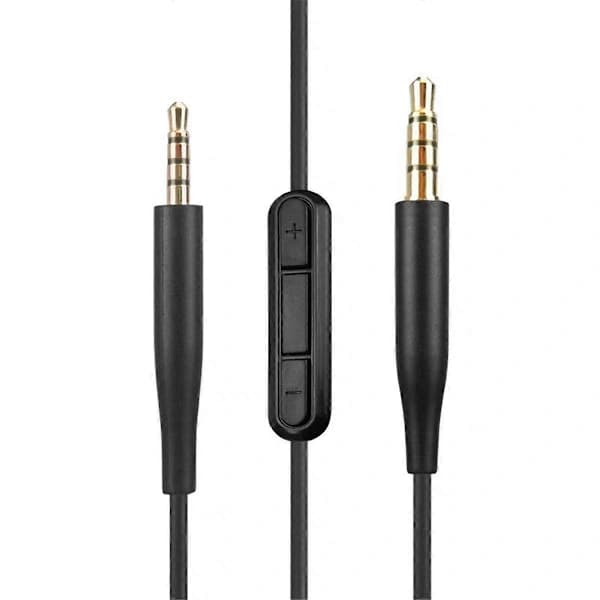 Hodetelefon lydkabel med mikrofon 3,5 mm til 2,5 mm lydkabel for
