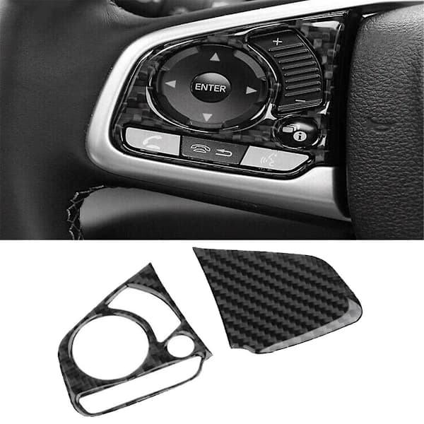 2 stk. Kulfiber Ratpanel Cover Trim til 10. generation 2016 2017 2018 2019 2020 2021