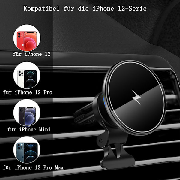 Magsafe Bilhållare Magsafe Laddare Magsafe Plånbok