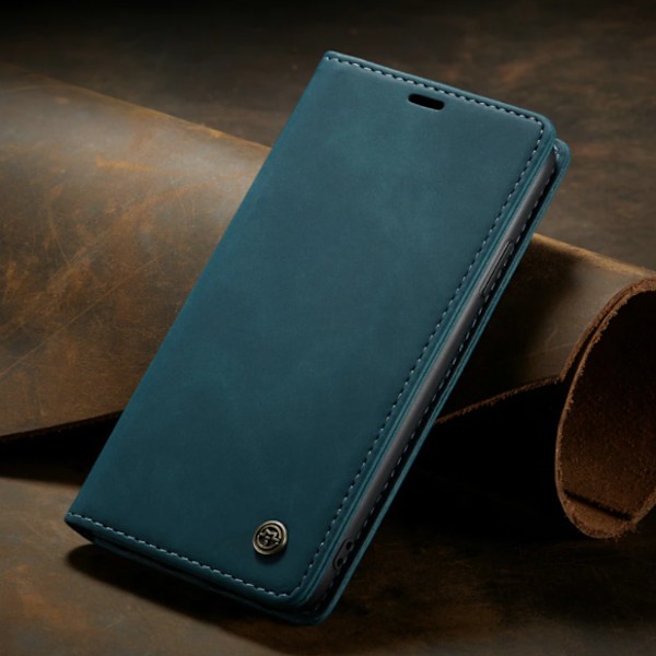 Läderfodral för iPhone 13 | grön