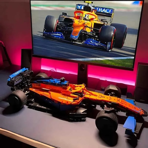Teknologi 42141 F1 W14 E Formel City Speed Racing Byggeklodser Berømte Sportsvognsmodeller Samlelegetøj Børnegaver Y241203.Ca
